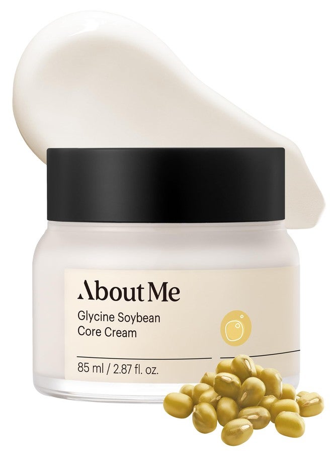 About Me Glycine Soybean Core Cream – Korean Concentrated Soy Protein Face Moisturizer for All Skin Types – Daily Firming Care with 13 Peptides & Niacinamide – Korean Skin Care – 2.87oz, 85ml - Image 1